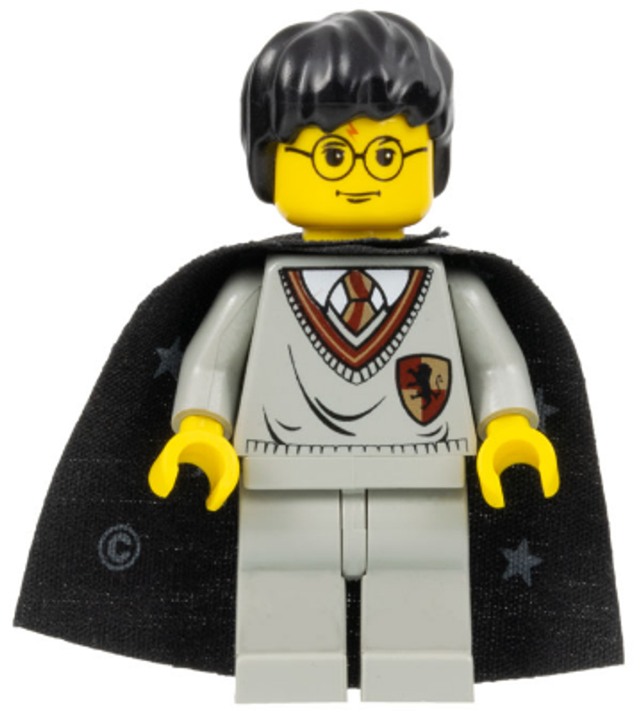 Минифигурка LEGO hp005 Гарри Поттер (Без волос и плаща)