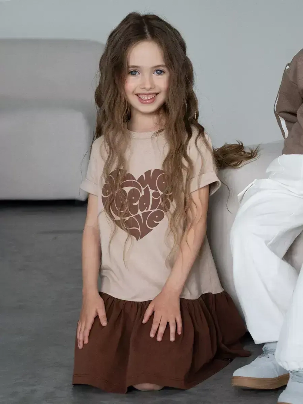 Платье детское в садик легкое