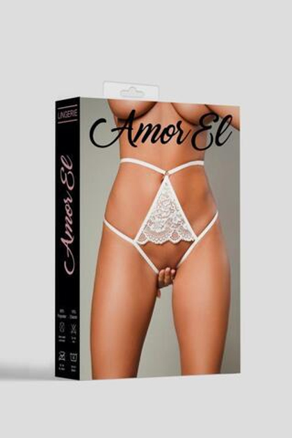 Откровенные трусики с доступом M White