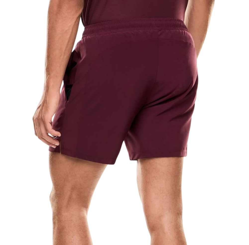 Мужские теннисные шорты EA7 Tennis Pro - bordeaux