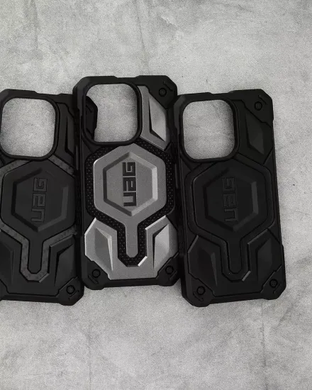 Чехол с поддержкой MAGSAFE Uag Monarch Pro для iPhone 14 Plus 6.7", цвет черный (Black)
