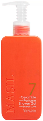 Masil 7 Гель для душа парфюмированный с церамидами Sweet love Ceramide Perfume Shower Gel, 300 мл (61566)