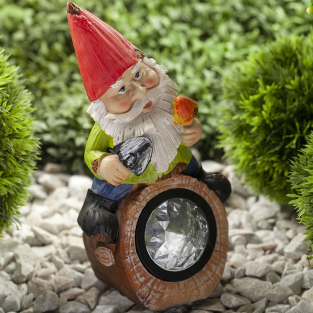 SL-RSN24-GN-4M ЭРА Садовый светильник на солнечной батарее, полистоун, цветной, 24,3 см | Садовые декоративные светильники