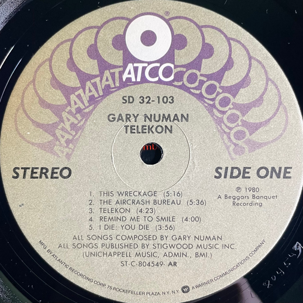 Gary Numan ‎– Telekon (США 1980г.)