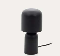 Настольная лампа Monze из черного металла