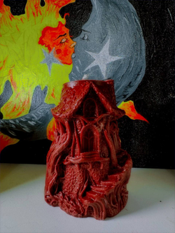 ДОМИК — 50° Luna свечи для waxplay