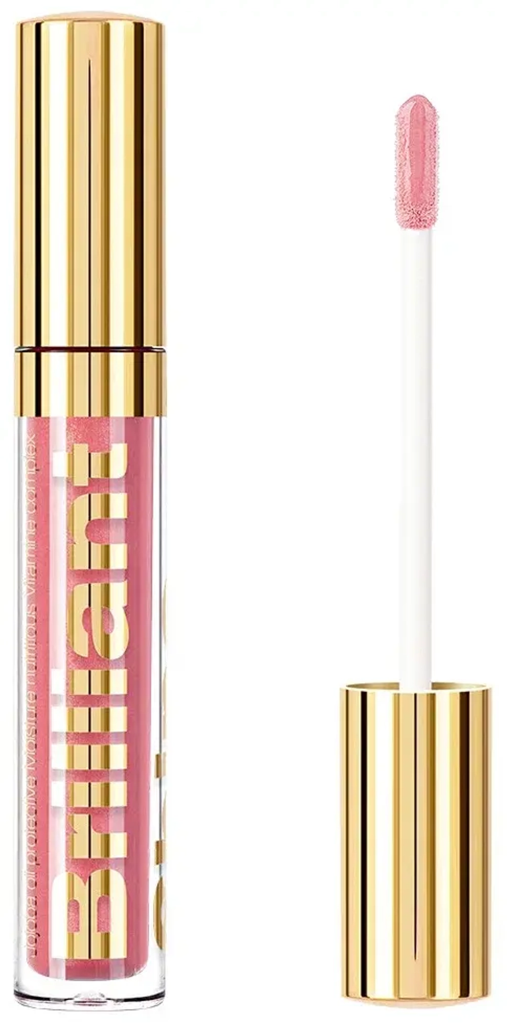 Charme Brilliant Shine Блеск для губ витаминная формула тон 30 (Пепельно-Розовый) 3,5 мл