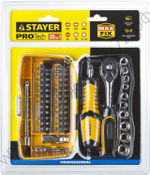STAYER Pro Compact 39 39 предм., Универсальный набор инструмента (25135-H39)