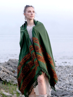 Шаль Куллу (зеленый)