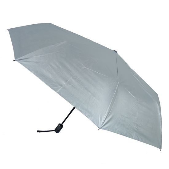 Зонт с серебристым куполом Рисунок внутри 255-В-08