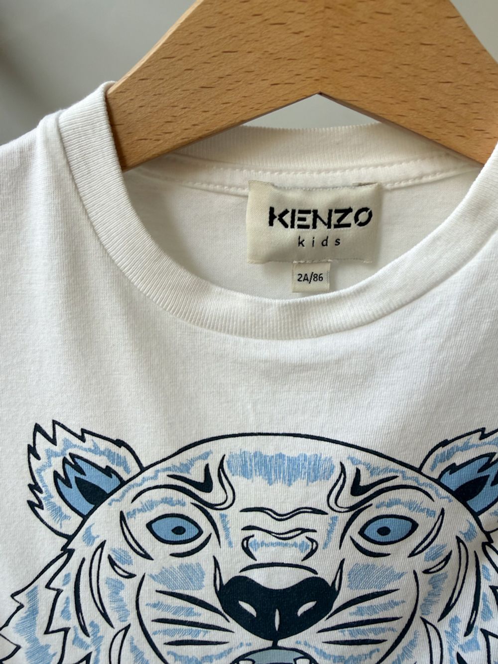 Хлопковая футболка Kenzo, 86