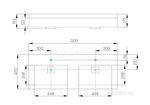 Раковина Aquaton Сакура 120 1A72433KSK010 2 чаши