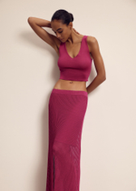 Джемпер-поло MILA, фуксия