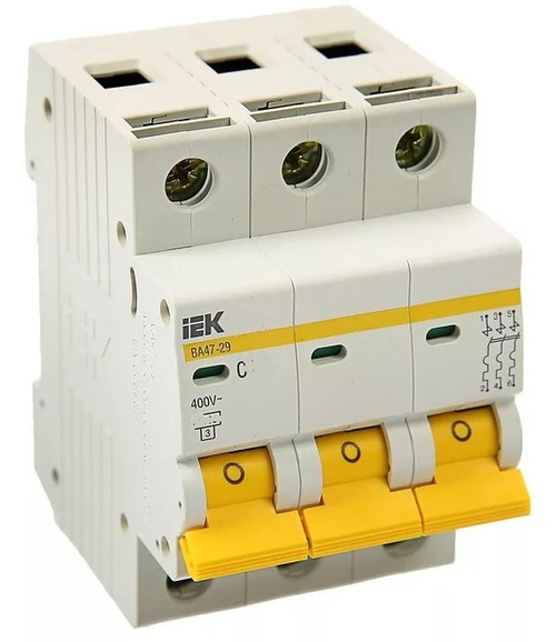 Выкл.авт. 3п 10А 4,5кА ИЭК