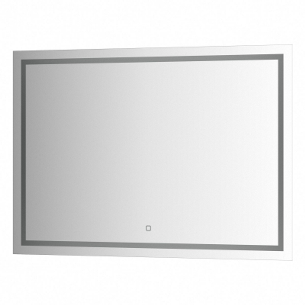 Зеркало Evoform со встроенным LED-светильником 29,5 W 100х70 см Сенсорный выключатель