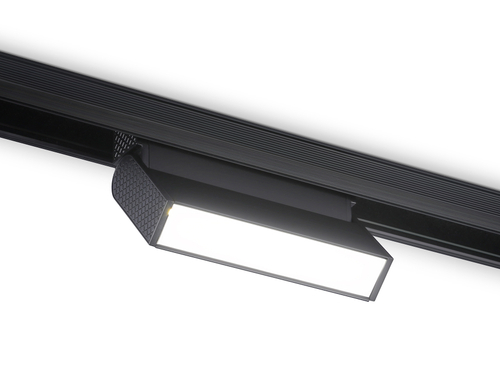 Светильник светодиодный трековый для шинопровода Magnetic GL4059 BK черный IP20 6W 4200K 48V 115*22*105