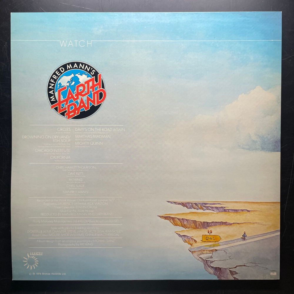 Manfred Mann's Earth Band ‎– Watch (Скандинавия 1978г.)