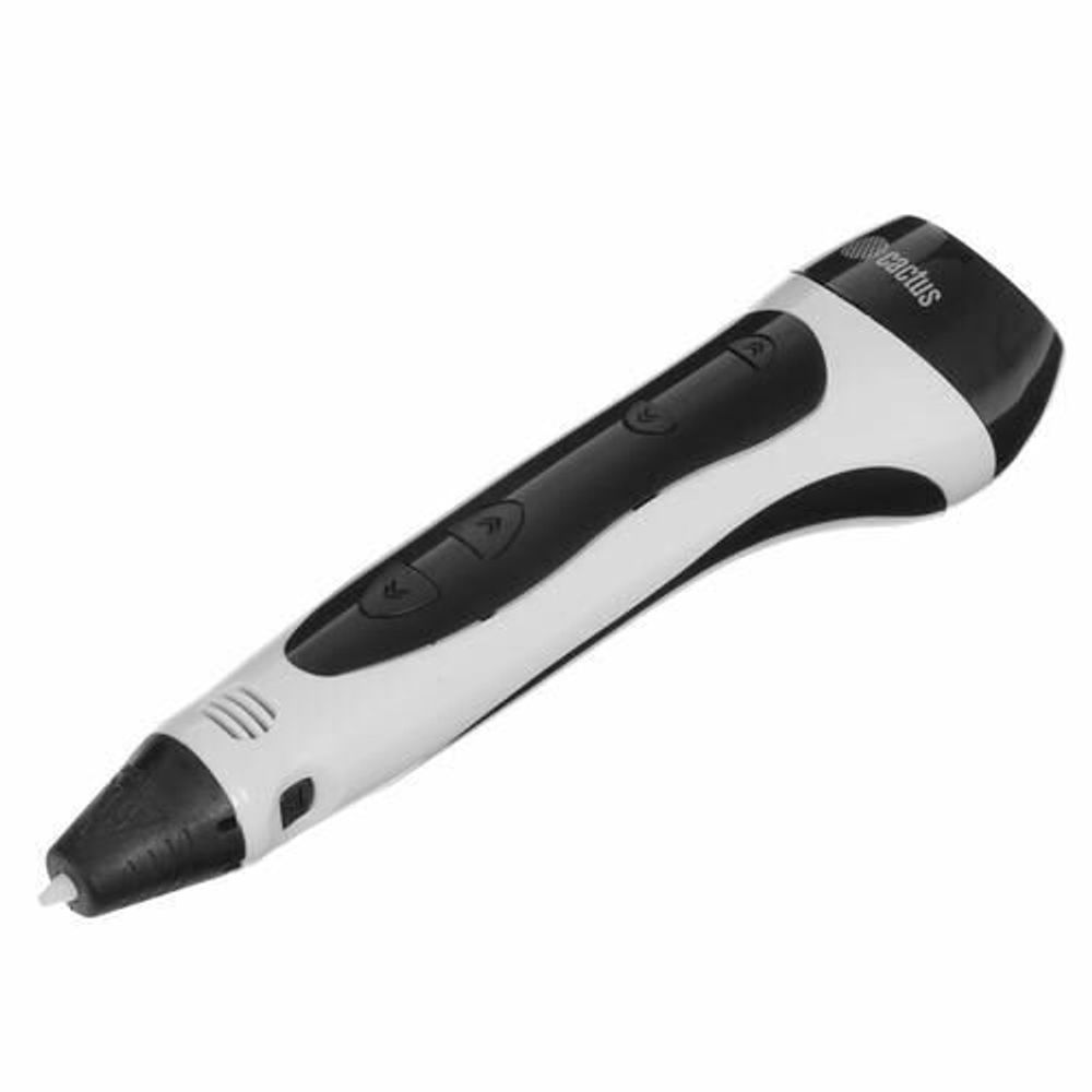 Ручка 3D Cactus CS-3D-PEN-C-WT PLA ABS LCD белый