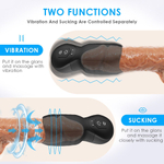 Красный мастурбатор Trainer Sucking & Vibration (Цвет: красный)