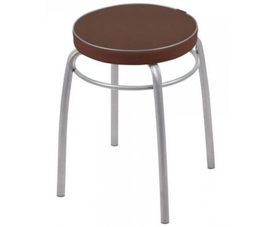 Табурет для кухни Мебель для дома Табуретка кухонная и для прихожей мягкая Nika Ника Фабрик 1 Коричневый АРТ ТФ01/К