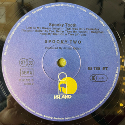 Винтажная виниловая пластинка LP Spooky Tooth Spooky Two (Germany 1984)