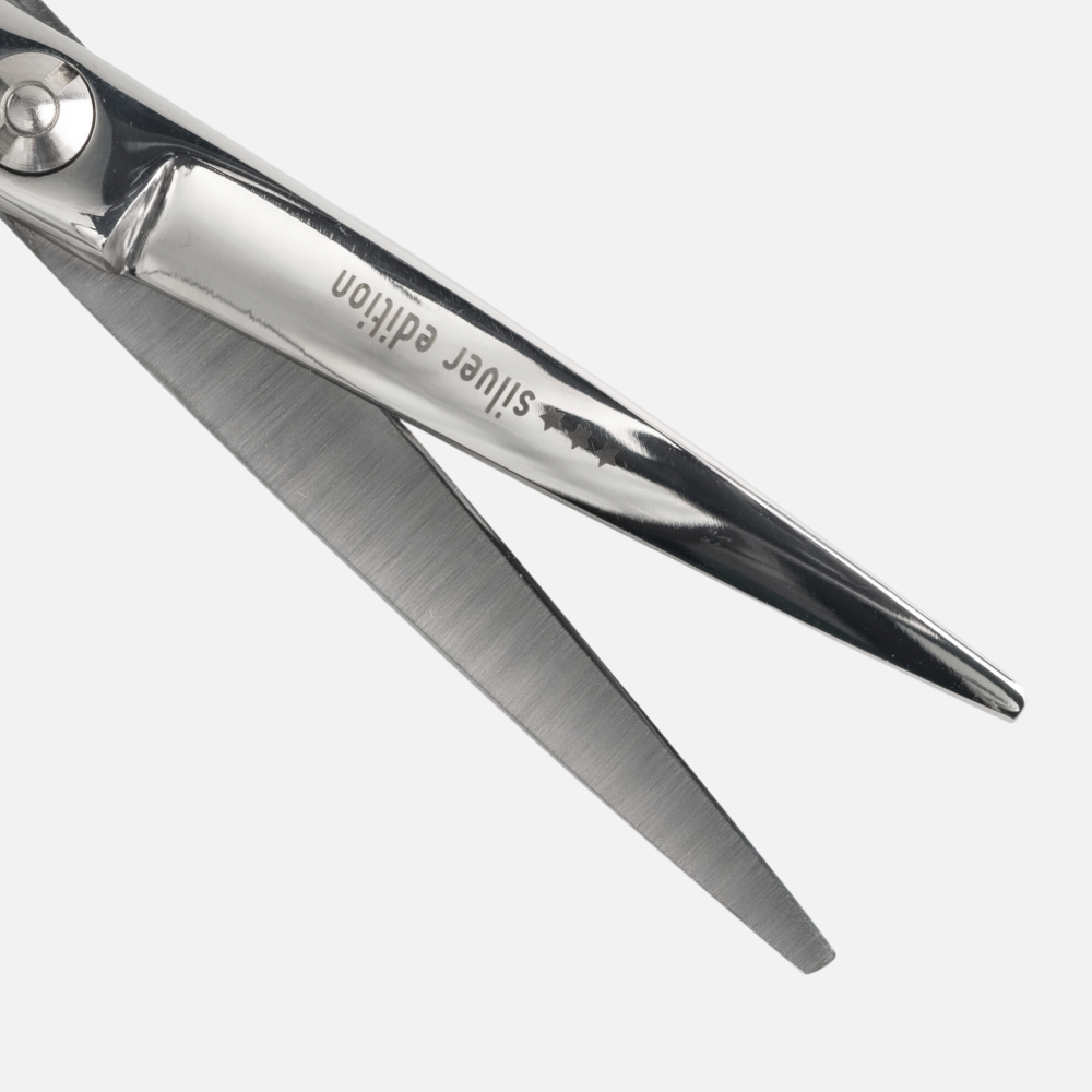 Прямые парикмахерские ножницы silver edition SE-05