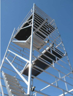 Вышка модульная алюминиевая MEGAL ВМА 1400Л/4