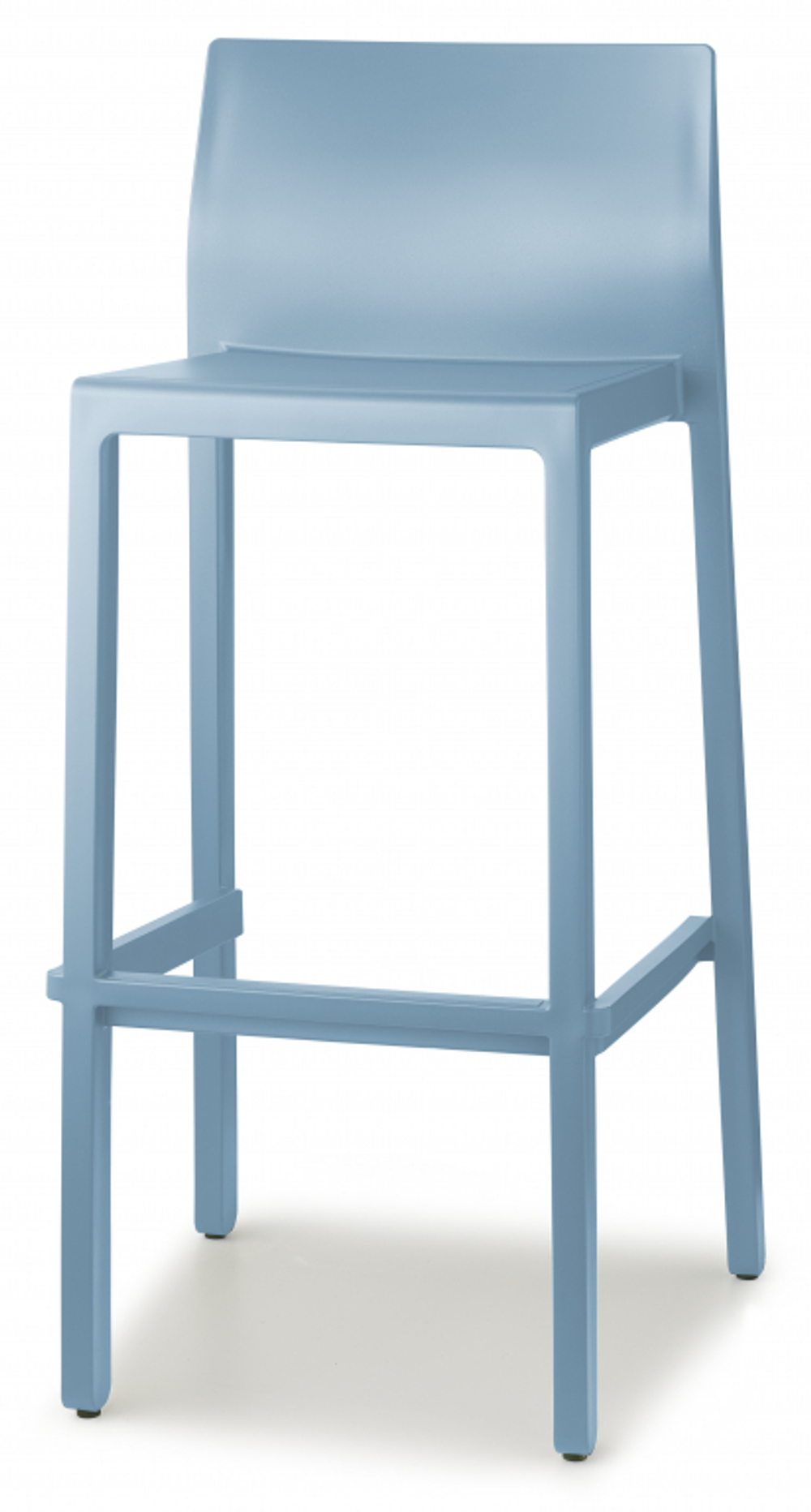 Стул барный пластиковый Scab Design Kate, голубой