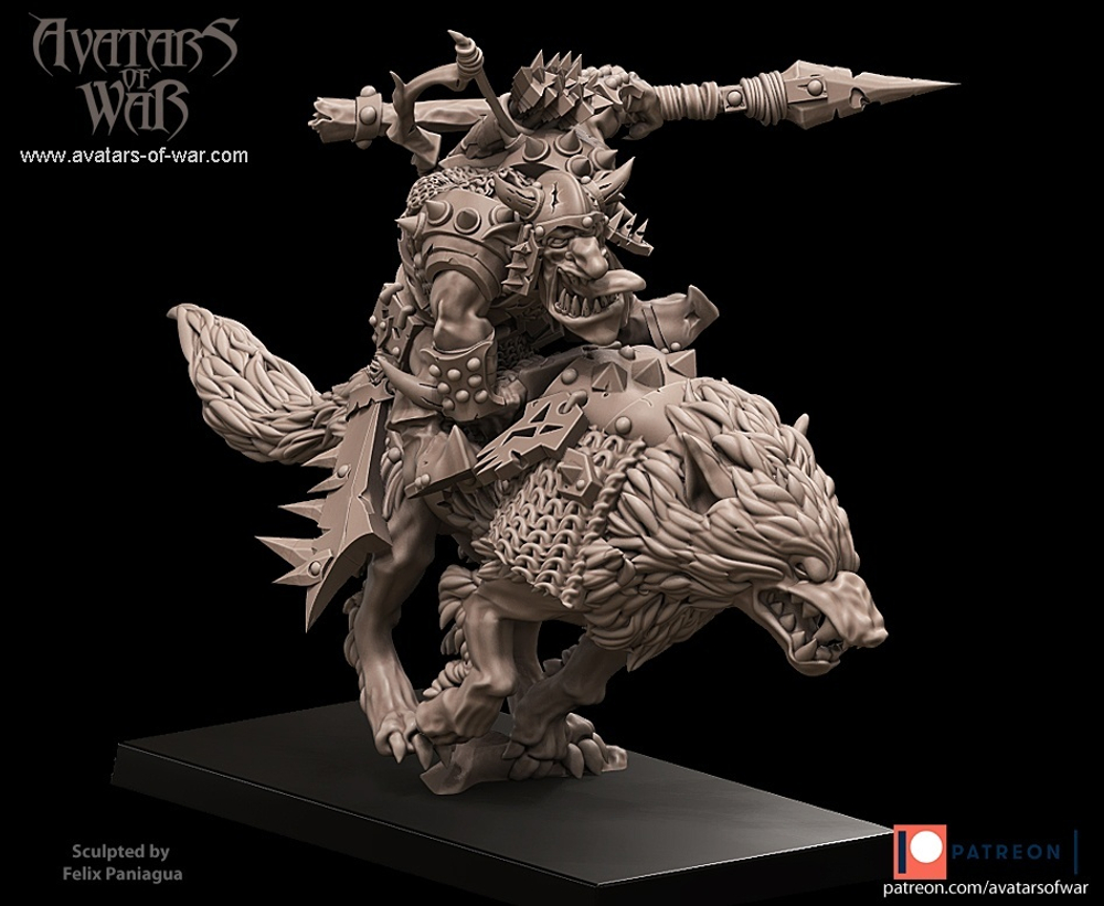 Goblin Wolf Rider