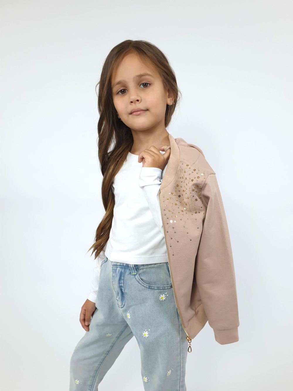 14-24-8 Жакет (бомбер) для девочки