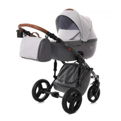 Детская коляска Junama Madena 2 в 1 (серый)