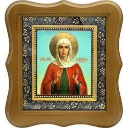 Василисса Коринфская Святая  мученица. Икона на холсте.