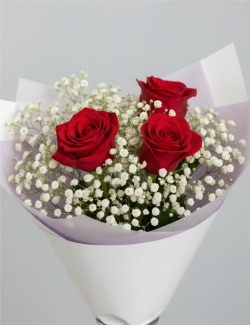 Букет с розами Алые паруса