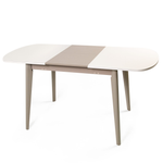 Кристалл-2 (СитПарад) Стол обеденный раздвижной (столешница - стекло)