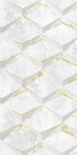 Панель ПВХ термопечать Каменная чешуя узор 669 2700х250 мм