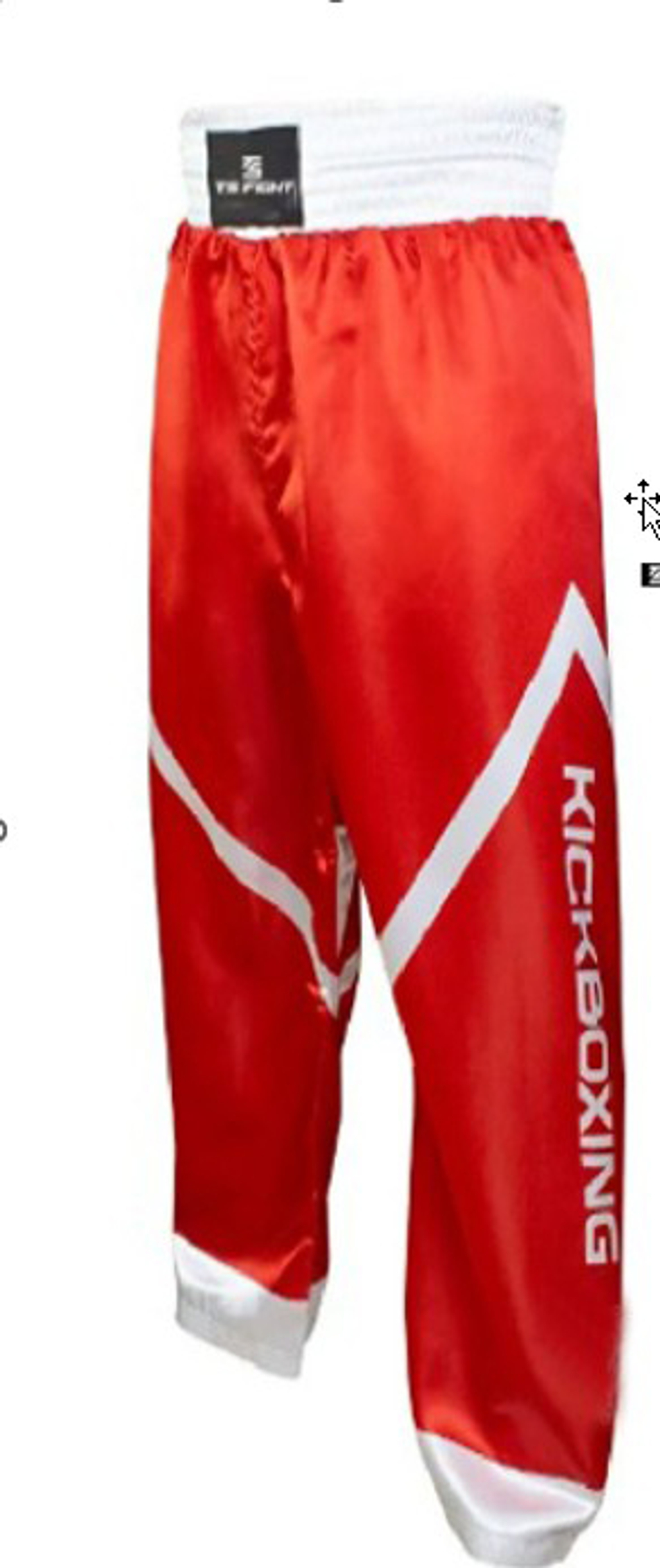 Брюки для кикбоксинга Tomorrow Star PRO красные