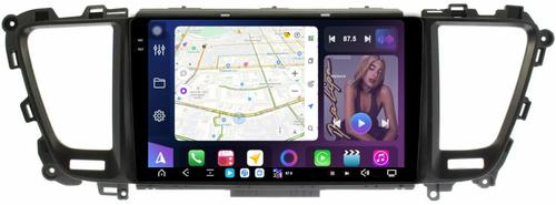 Магнитола для KIA Carnival 3 2014-2020 (большая рамка) - FarCar S500-TS20 монитор 9.5" 2K QLED на Android 14, Быстрейшая, CarPlay, 4G SIM-слот