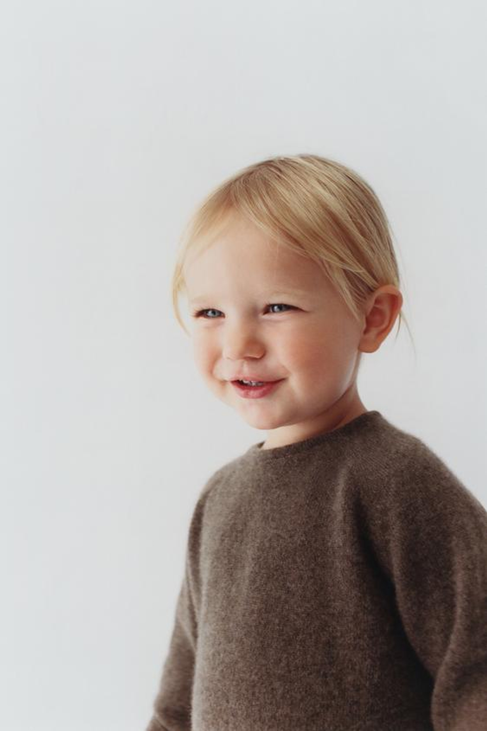 ZARA ДЖЕМПЕР ИЗ 100% КАШЕМИРА, КОРИЧНЕВЫЙ