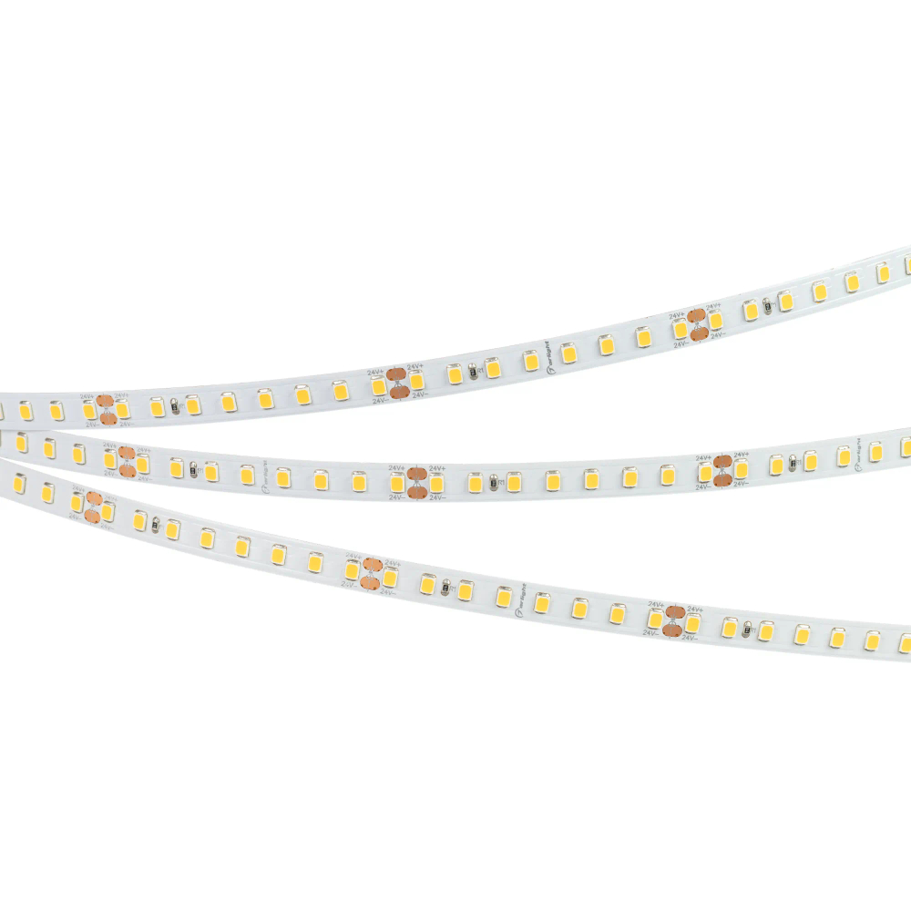Светодиодная лента RT-A128-8mm 24V Day4000 (10 W/m, IP20, 5m) (Arlight, высок.эфф.150 лм/Вт) 036211(1)