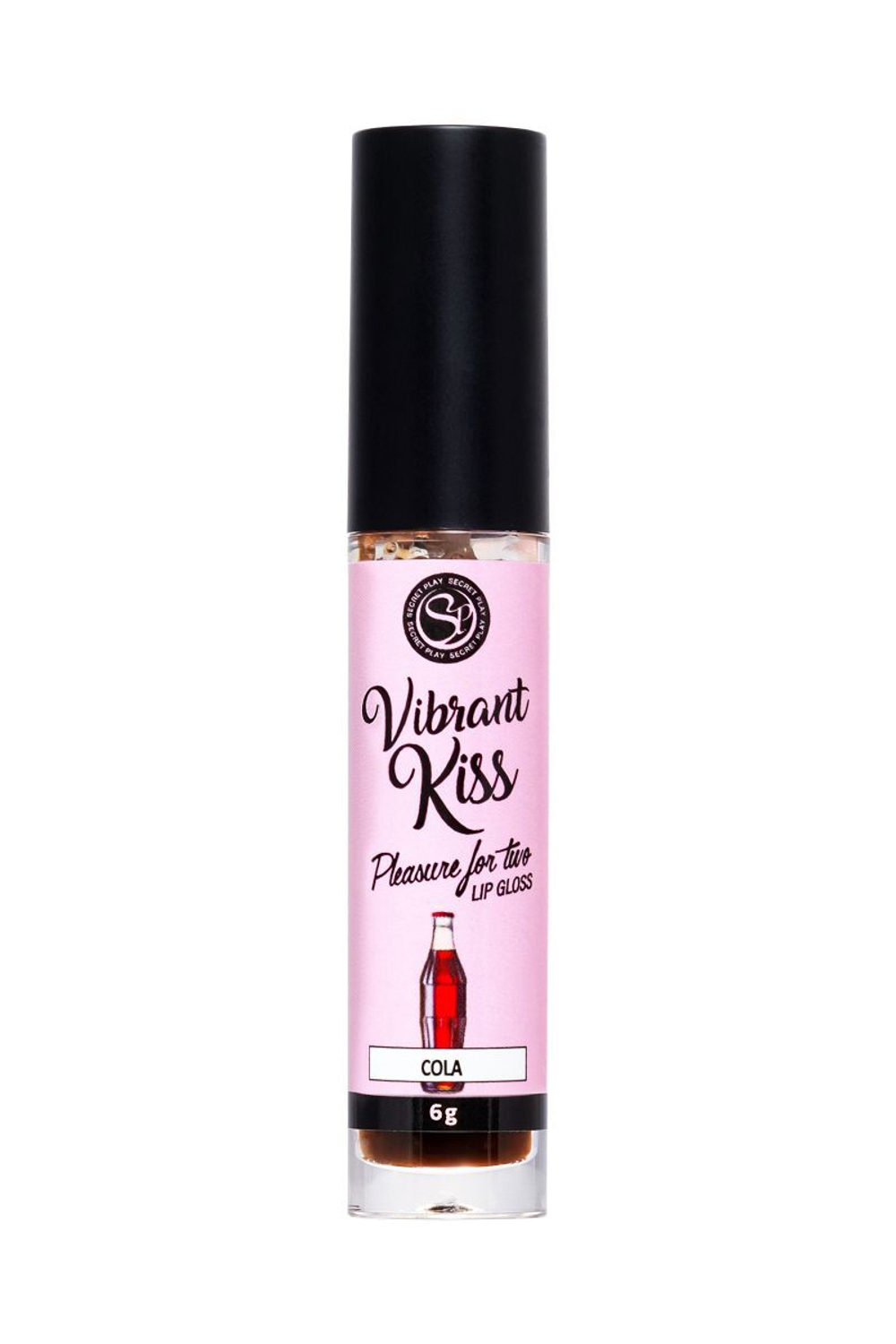 Бальзам для губ Lip Gloss Vibrant Kiss со вкусом колы - 6 гр.