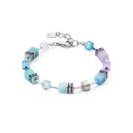 Браслет Coeur de Lion Aqua-Lilac 2838/30-2026