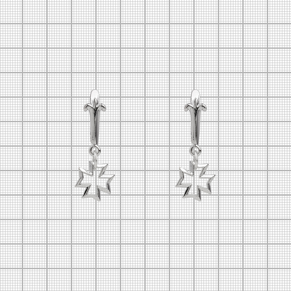 "Уокана мод. " серьги из коллекции "Gammi" от Jenavi