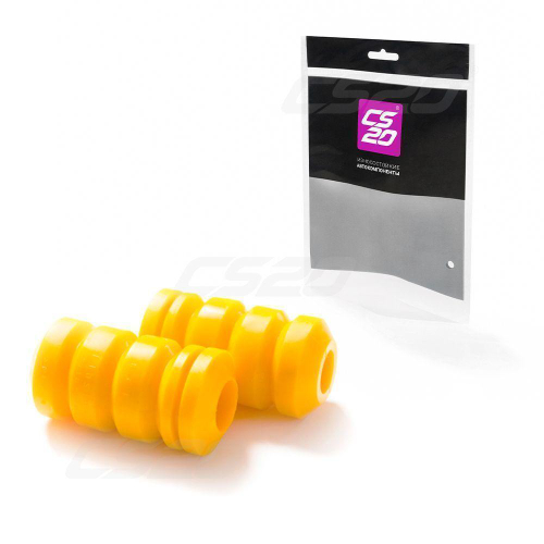 Отбойник передней стойки ВАЗ 2110 2 шт. полиуретан желтый Comfort CS20