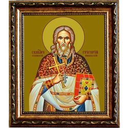 Григорий Никольский, священномученик, пресвитер. Икона на холсте.