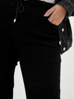 Джинсы на резинке больших размеров