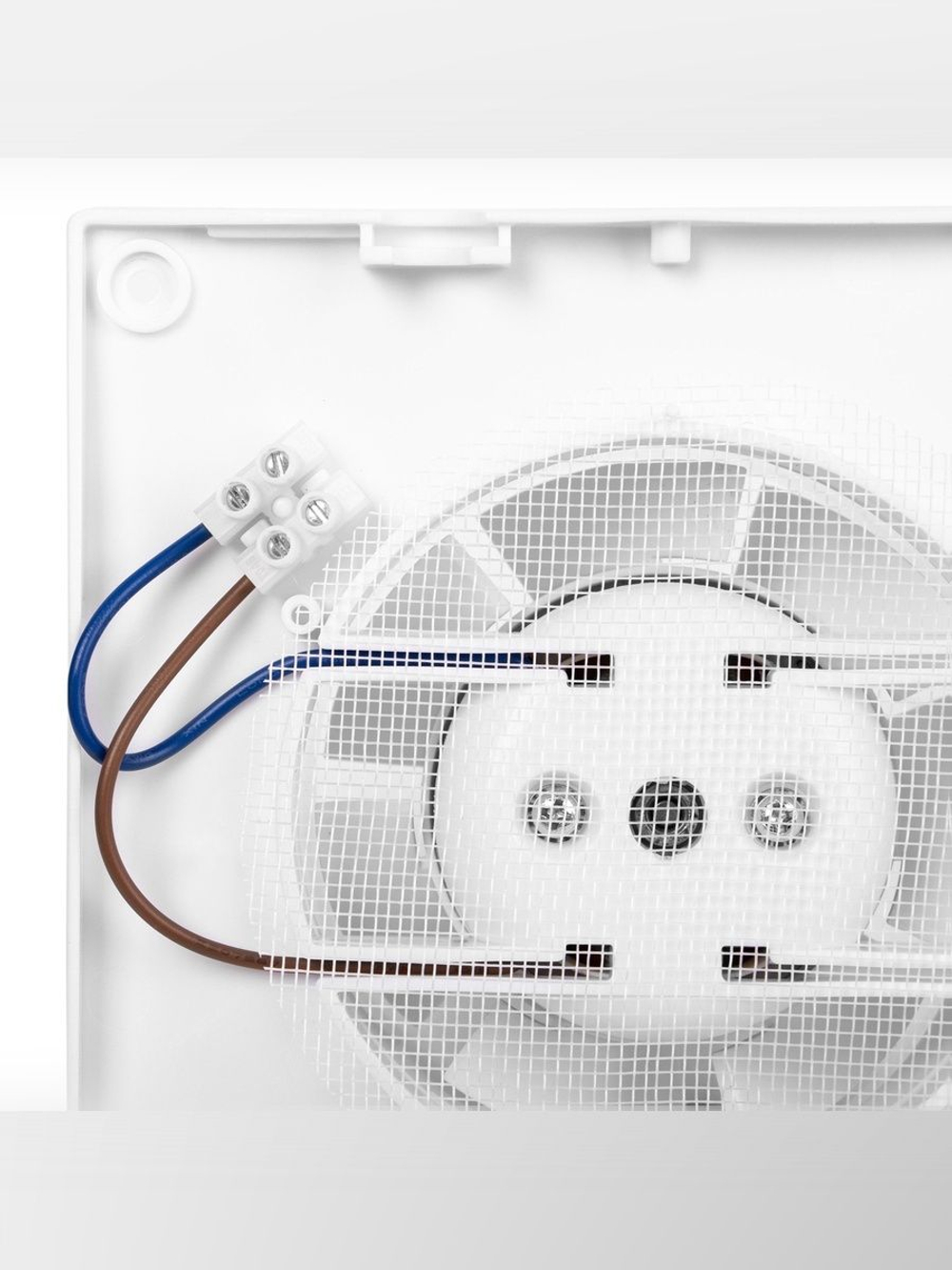 Вытяжной вентилятор 100 мм с москитной сеткой для ванной комнаты, туалета, кухни и бани