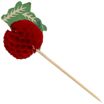 Пики для канапе «Фрукты», 12 см, 12 шт