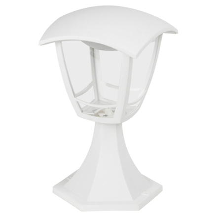 Садово-парковый светильник ЭРА «Валенсия» ДТУ 07-8-001 белый 4-гранный напольный IP44 светодиодный 8Вт 3000K