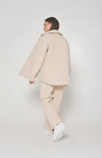 Брюки Alexandra Talalay стёганые AT019 ванильные