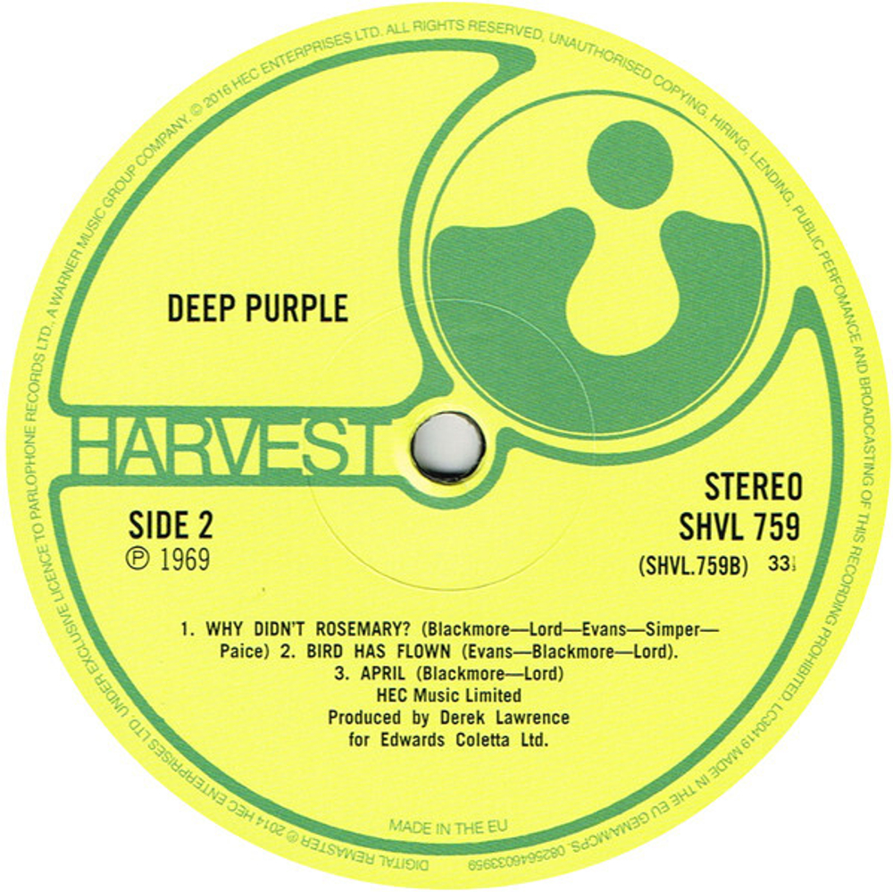 Deep Purple / Deep Purple (LP)